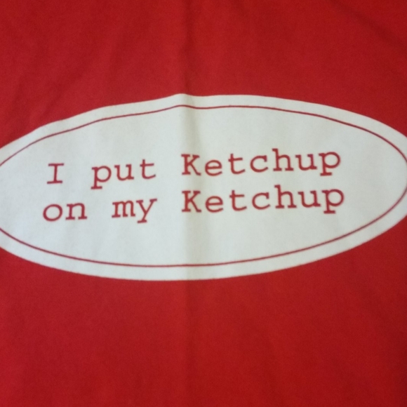 2 tops. Ketchup! - Picture 3 of 5